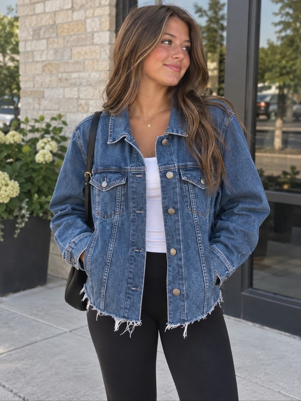 Lane Bryant Denim Jean Jacket Size 20